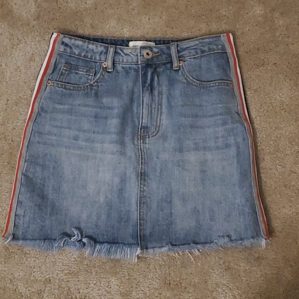 Dance & Marvel Denim Set Skirt And Jacket Gem